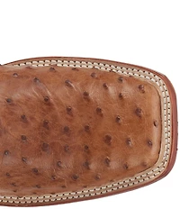 Justin Boots Men's Truman 11#double; Quill Ostrich Western Boots