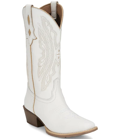 Justin Boots Rae Leather Tall Western Boots
