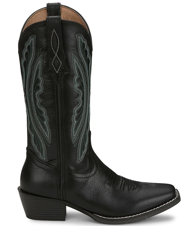 Justin Boots Rae Leather Tall Western Boots
