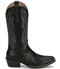 Justin Boots Rae Leather Tall Western Boots