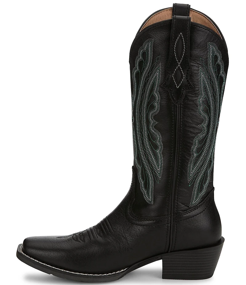 Justin Boots Rae Leather Tall Western Boots