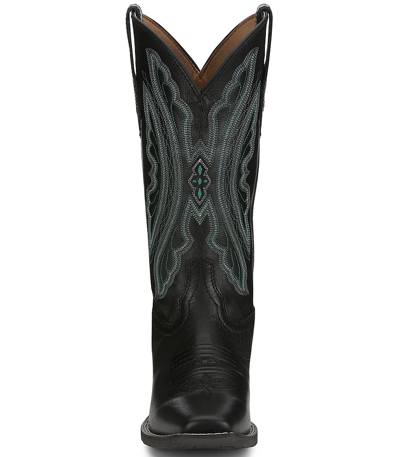 Justin Boots Rae Leather Tall Western Boots