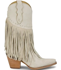 Justin Boots Reba Nell Fringe Tall Western Boots
