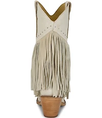 Justin Boots Reba Nell Fringe Tall Western Boots