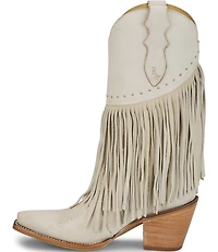 Justin Boots Reba Nell Fringe Tall Western Boots
