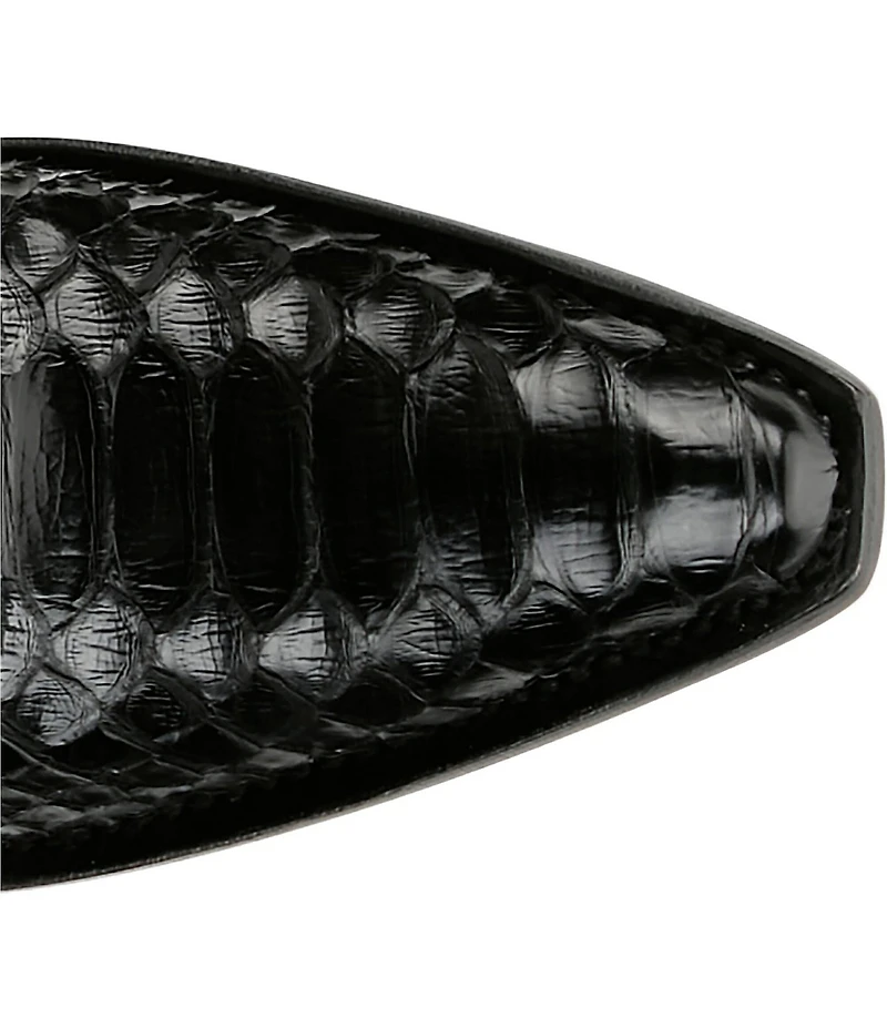 Justin Boots Reba Queen Python Leather Western Boots