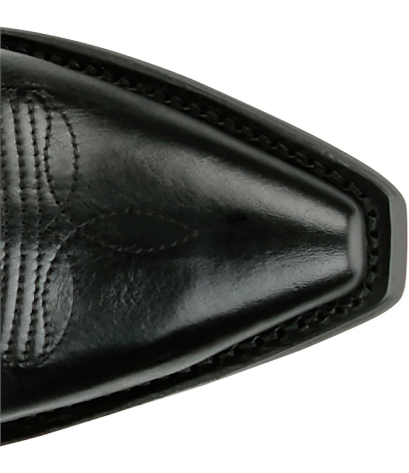 Justin Boots Reba Radio Suede and Leather Studded Western Boots