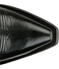 Justin Boots Reba Radio Suede and Leather Studded Western Boots