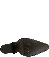 Justin Boots Reba Radio Suede and Leather Studded Western Boots
