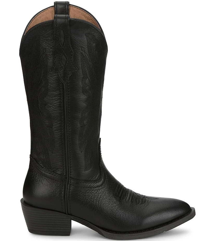 Justin Boots Renie Leather Tall Western Boots