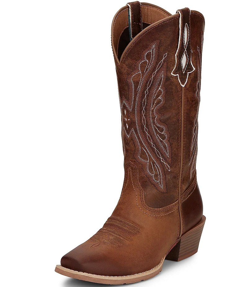 Justin Boots Women's Rein Leather Western Boots