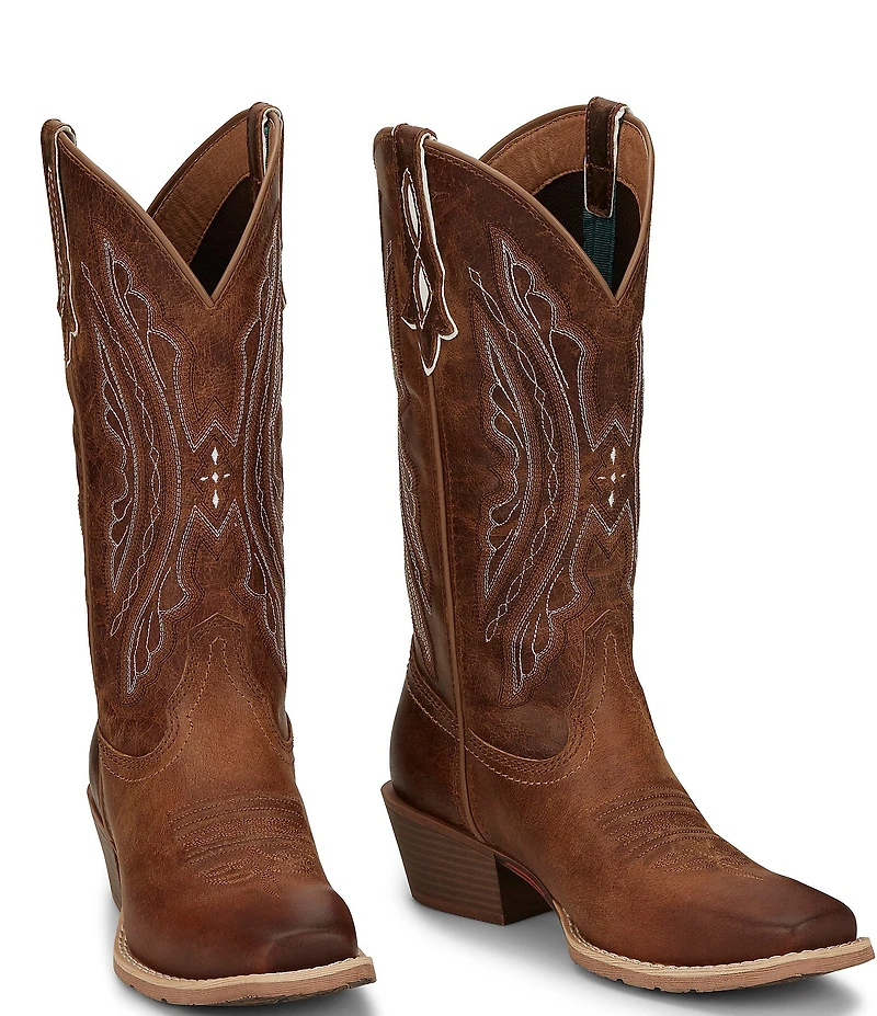 Justin Boots Women's Rein Leather Western Boots