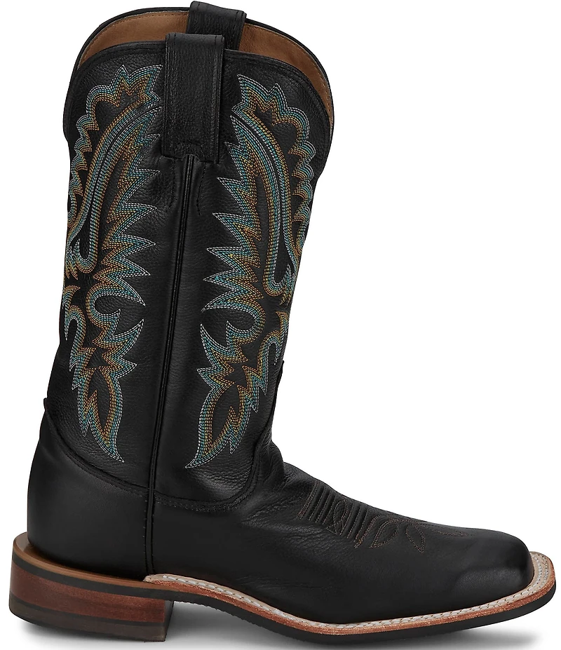 Justin Boots Women's Shay Leather Western Square Toe Boots