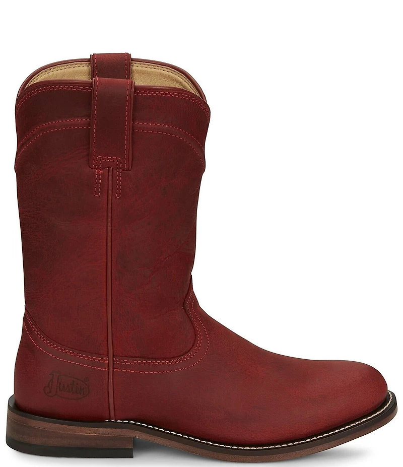 Justin Boots Holland Leather Western Boots