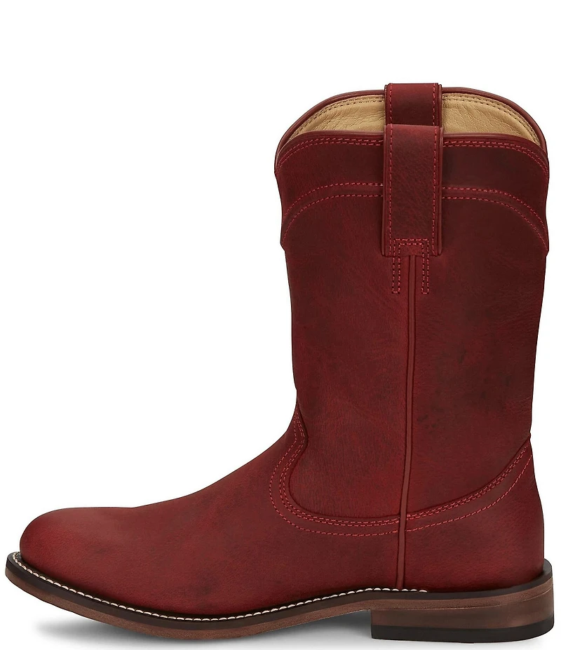 Justin Boots Holland Leather Western Boots