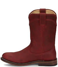 Justin Boots Holland Leather Western Boots