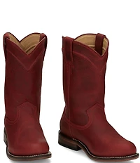Justin Boots Holland Leather Western Boots