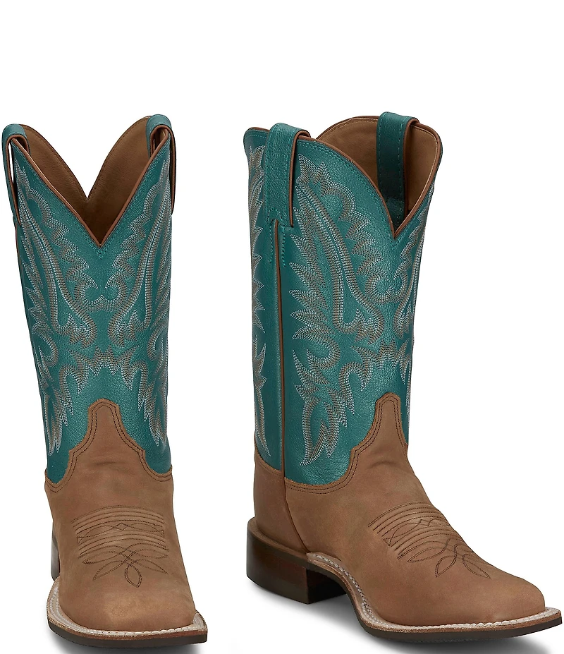 Justin Boots Women's Shay Leather Western Boots