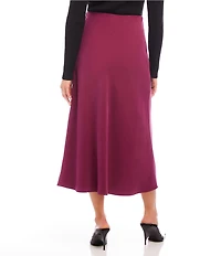 Karen Kane Bias Twill Midi Skirt