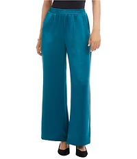 Karen Kane Coordinating Satin High Rise Wide Leg Pants