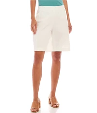 Karen Kane Double Stretch Twill A-Line Shorts