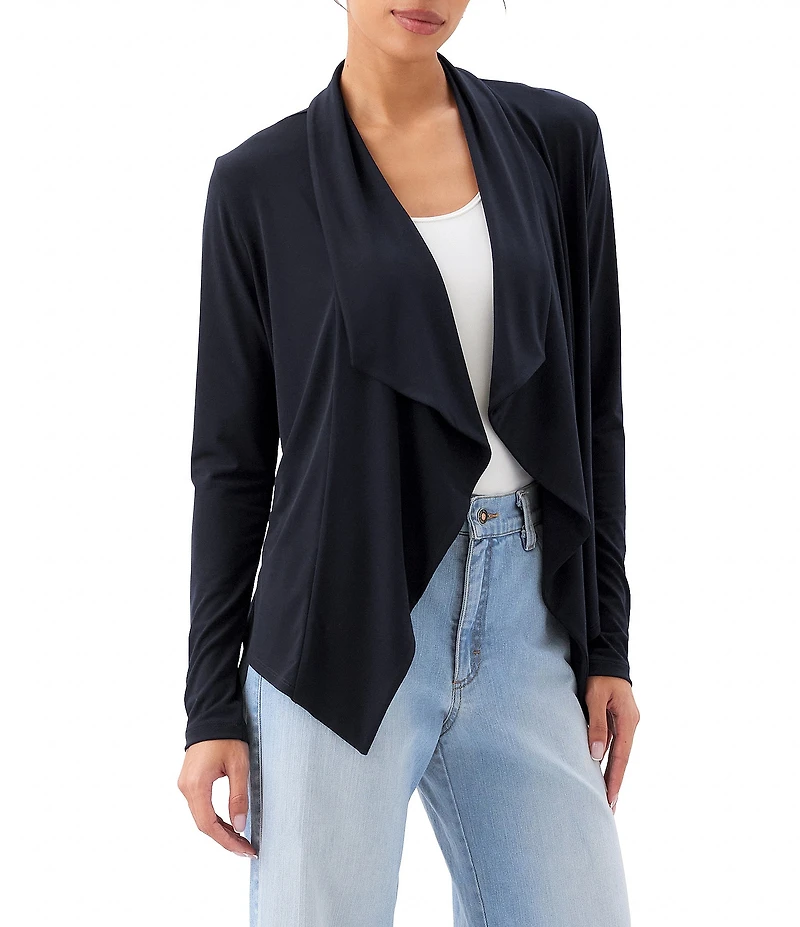 Karen Kane Drape Travel Jersey Cardigan