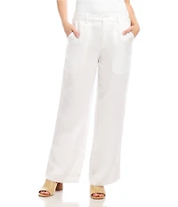 Karen Kane Linen Wide Leg Pants