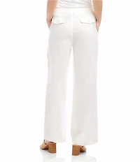 Karen Kane Linen Wide Leg Pants