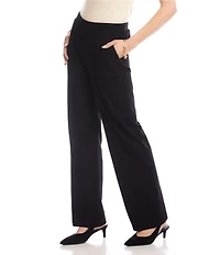 Karen Kane Petite Size Emily Straight Leg Pull-On Pants