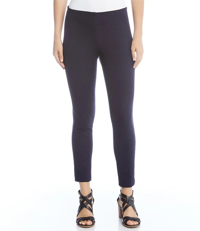 Karen Kane Petite Size Straight Leg Pull-On Piper Pants