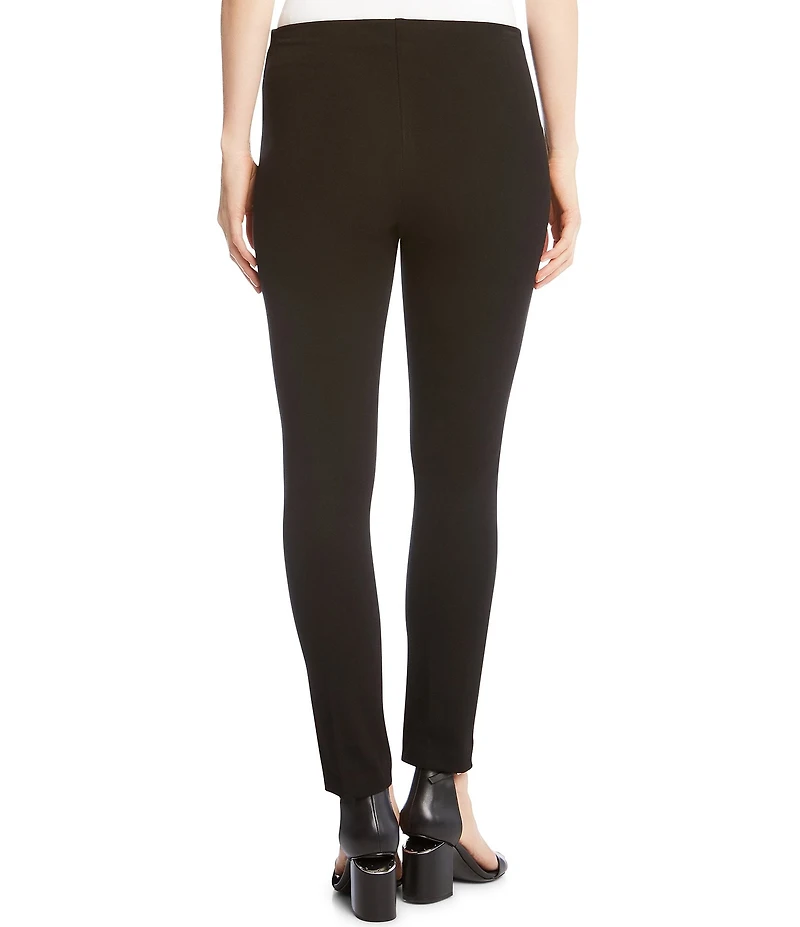 Karen Kane Petite Size Straight Leg Pull-On Piper Pants