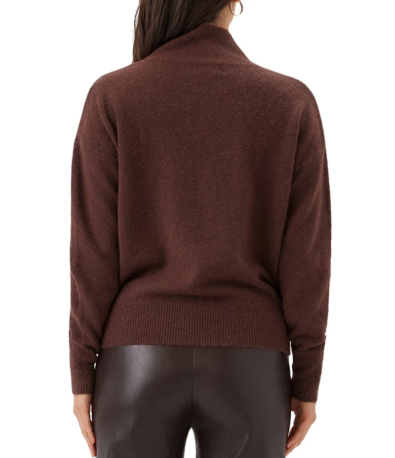 Karen Kane Petite Size Shawl Collar Long Sleeve Sweater