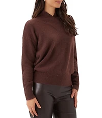 Karen Kane Petite Size Shawl Collar Long Sleeve Sweater