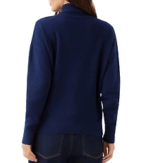 Karen Kane Petite Size Shawl Collar Long Sleeve Sweater