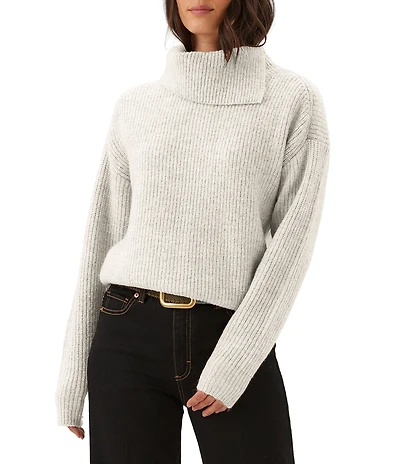 Karen Kane Split Neck Long Sleeve Sweater