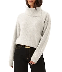 Karen Kane Split Neck Long Sleeve Sweater
