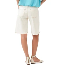 Karen Kane Stretch Denim High Rise Bermuda Shorts