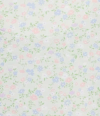 Karen Neuburger Short Sleeve Henley Neck Interlock Knit Spring Flowers Print Bermuda Short Pajama Set