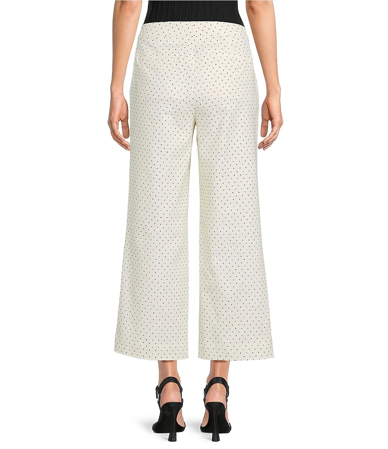 KARL LAGERFELD PARIS Bow Pocket Straight Leg Pants