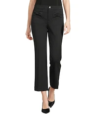 KARL LAGERFELD PARIS Bow Pocket Wide Leg Pants