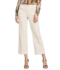 KARL LAGERFELD PARIS Bow Pocket Wide Leg Pants