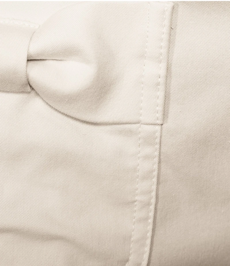 KARL LAGERFELD PARIS Bow Pocket Wide Leg Pants