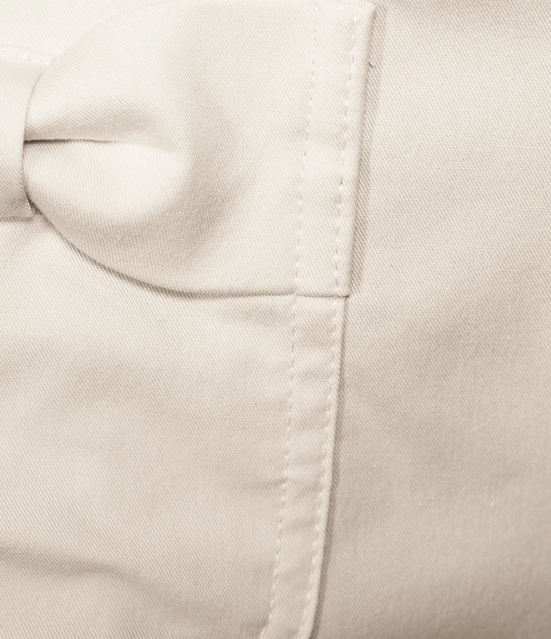 KARL LAGERFELD PARIS Bow Pocket Wide Leg Pants