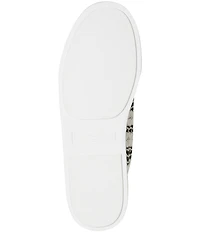 KARL LAGERFELD PARIS Caelan Crochet Mesh Patent Cap Toe Sneakers