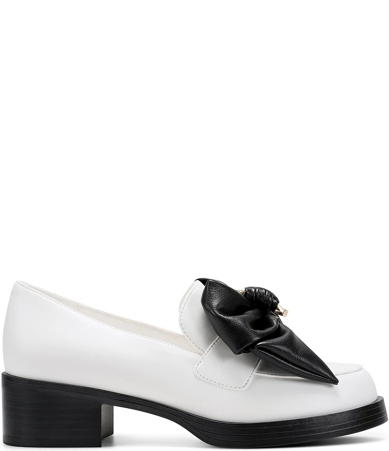 KARL LAGERFELD PARIS Camilia Bow Loafer Pumps