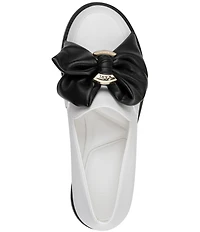 KARL LAGERFELD PARIS Camilia Bow Loafer Pumps