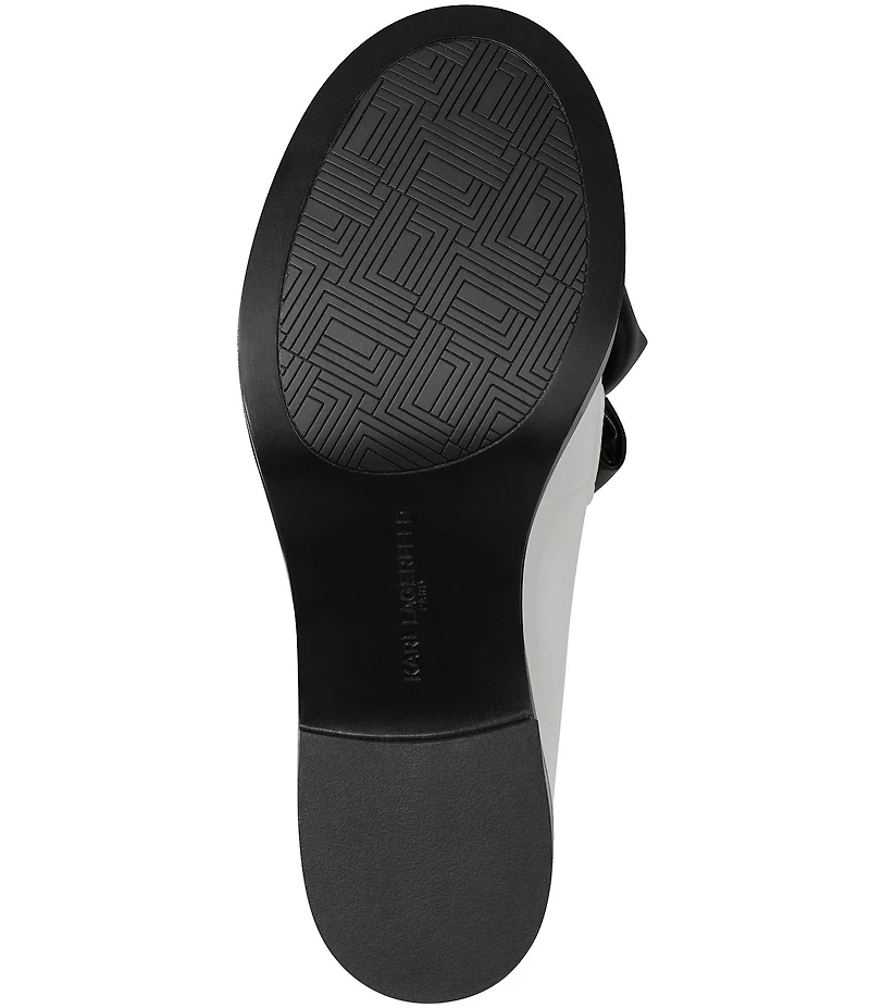 KARL LAGERFELD PARIS Camilia Bow Loafer Pumps