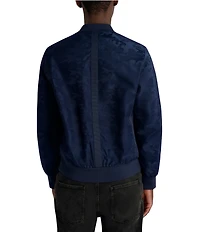 KARL LAGERFELD PARIS Camo Bomber Jacket