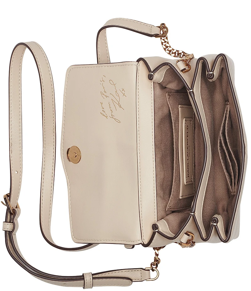 KARL LAGERFELD PARIS Chantaye Crossbody Top Handle Bag