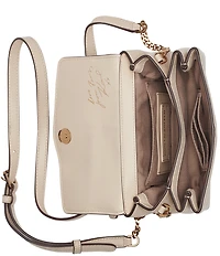 KARL LAGERFELD PARIS Chantaye Crossbody Top Handle Bag